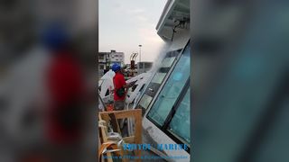 হেভি ডিউটি ​​সামুদ্রিক জলরোধী ইস্পাত দরজা পরীক্ষা