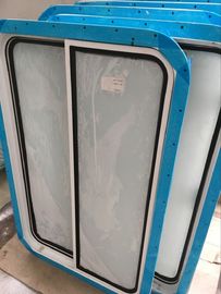 কাস্টমাইজড কঠোরতা গ্লাস স্লাইডিং অ্যালুমিনিয়াম সামুদ্রিক উইন্ডোজ CCS / ABS সরবরাহকারী