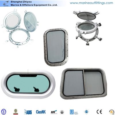 নৌকা ও ইয়ট জন্য ওভাল আকৃতির অ্যালুমিনিয়াম Porthole উইন্ডোজ সরবরাহকারী